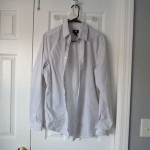 Black and White Polka Dot H&M Dress Shirt